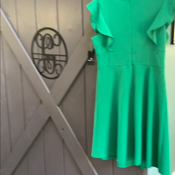 NWT Ronni Nicole dress 10 Kelly green - Picture 4 of 4